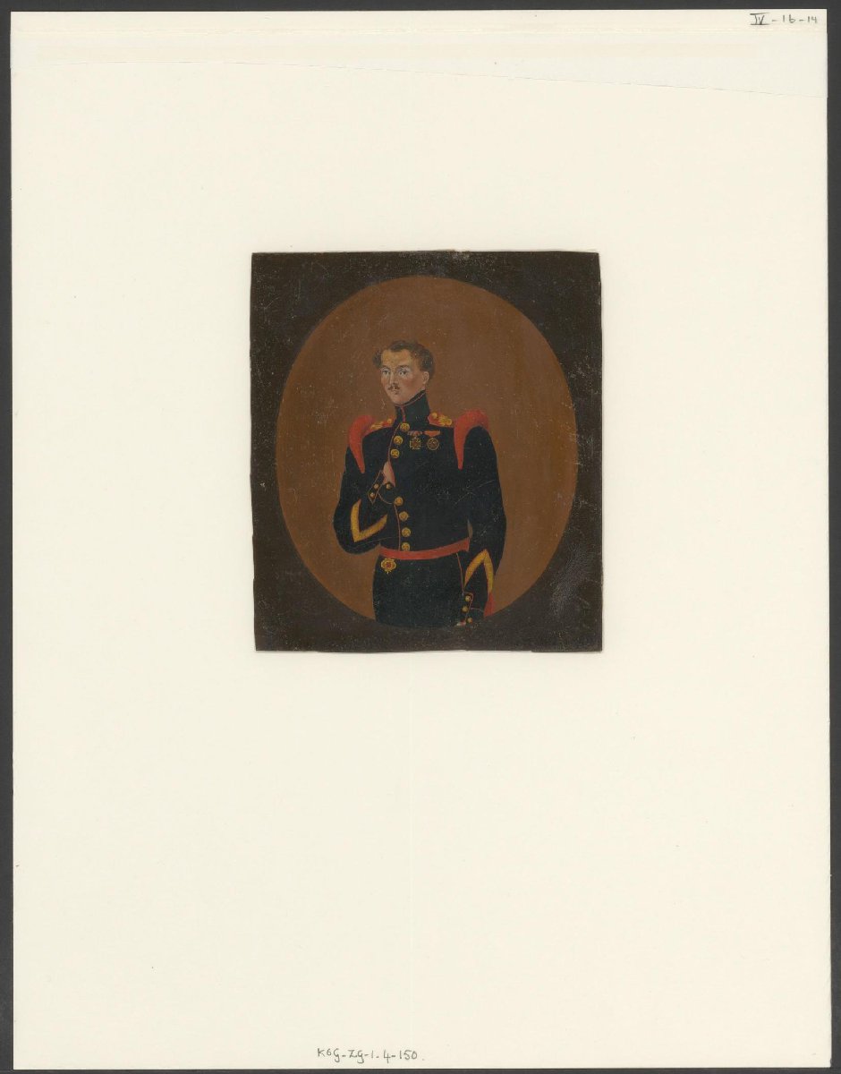 Portret van Johannes Otto van Setten