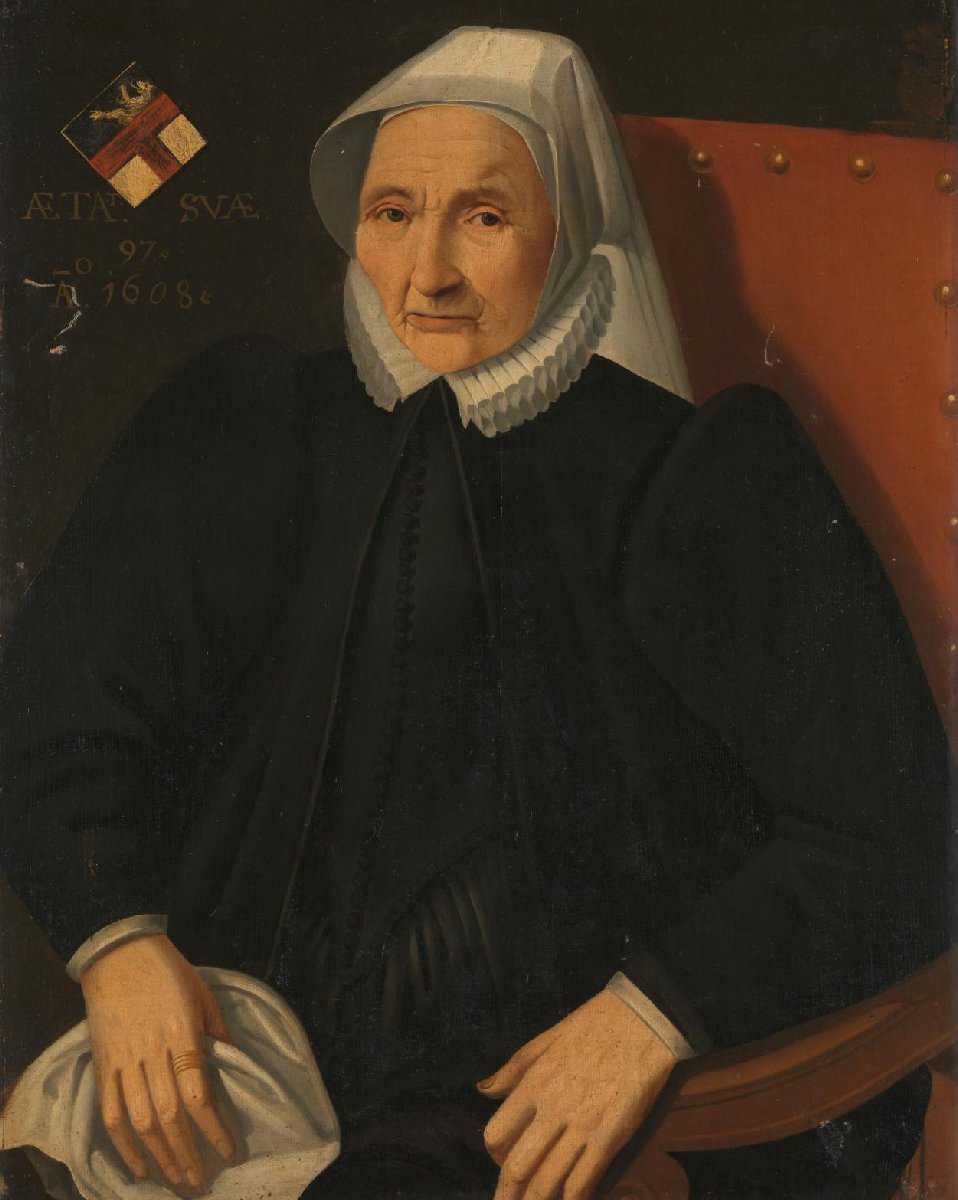 Portrait of an Elderly Lady of the Haling Family