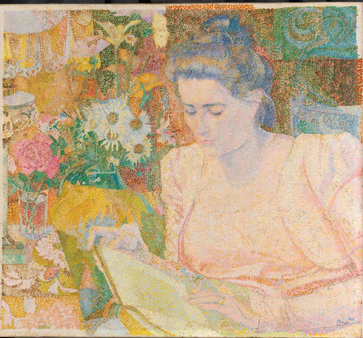 Portret van mevrouw, Marie Jeannette de Lange