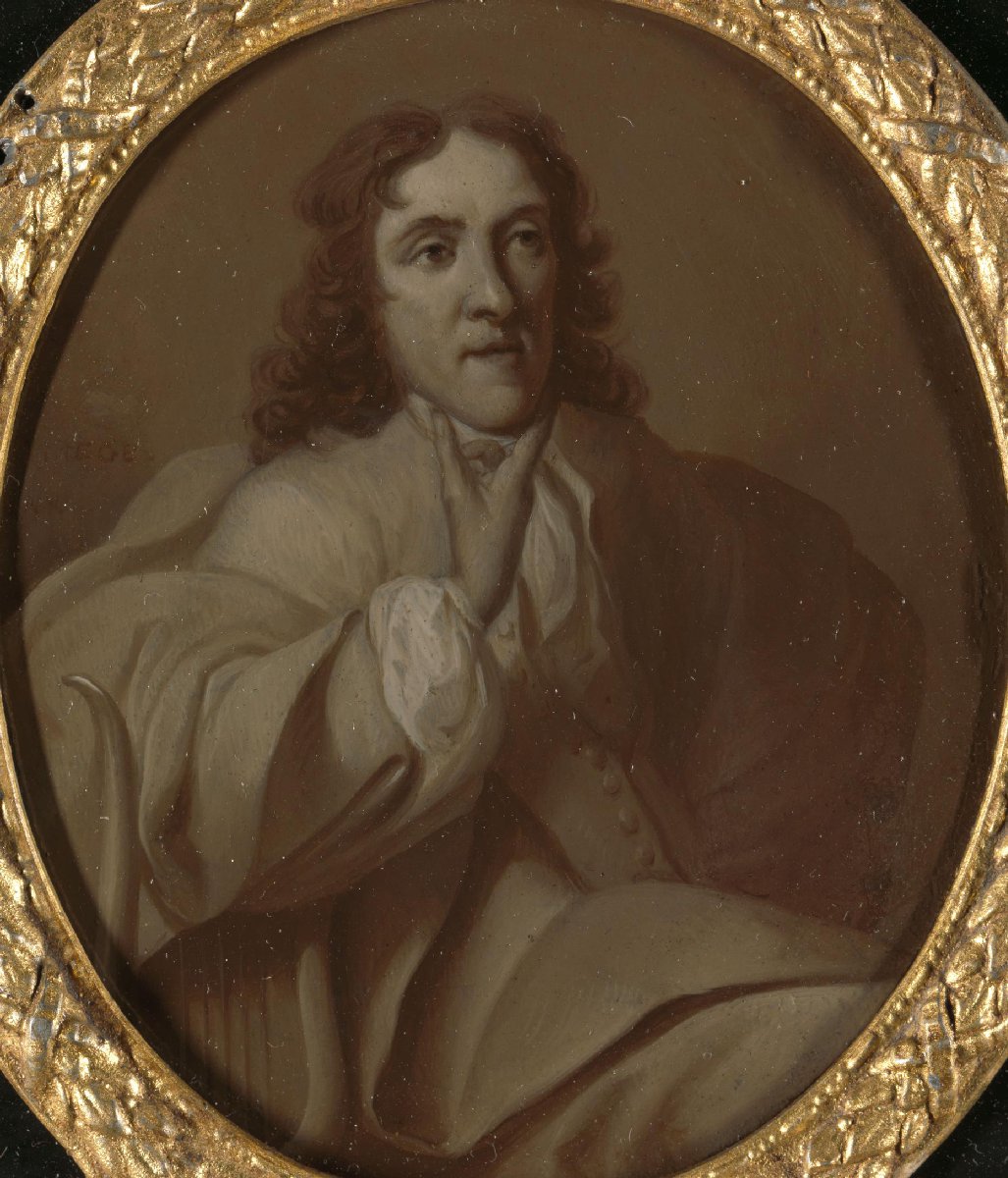 Portrait of Frans de Haes, Poet and Linguist in Rotterdam