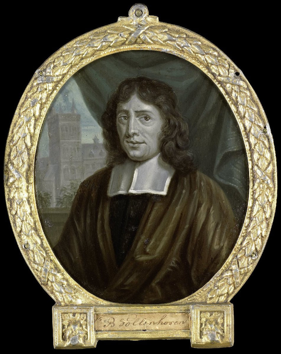 Portrait of Joannes Vollenhove, Clergyman and Poet in The Hague