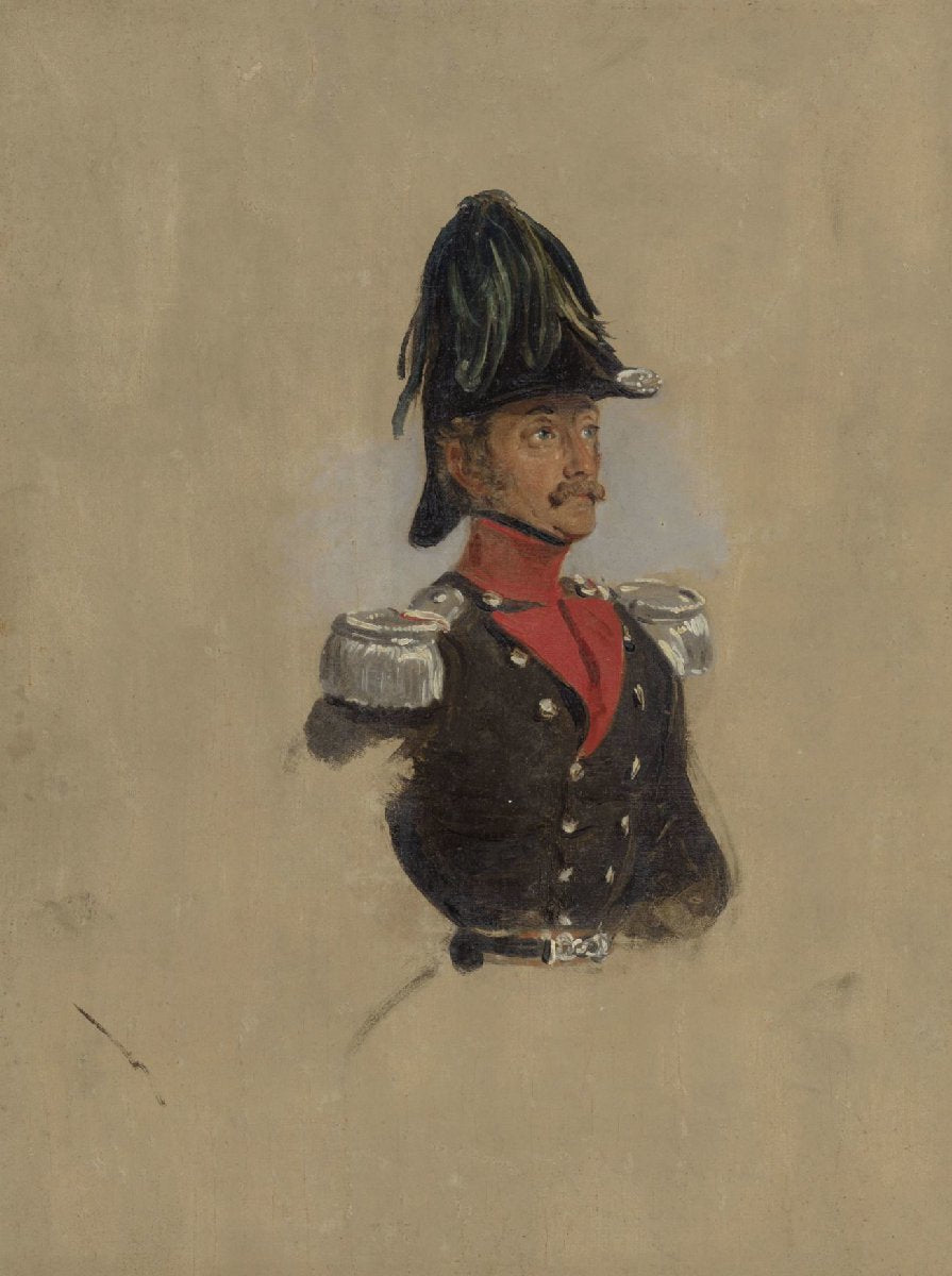 Portretstudie van kapitein J.J.P. van Munnick