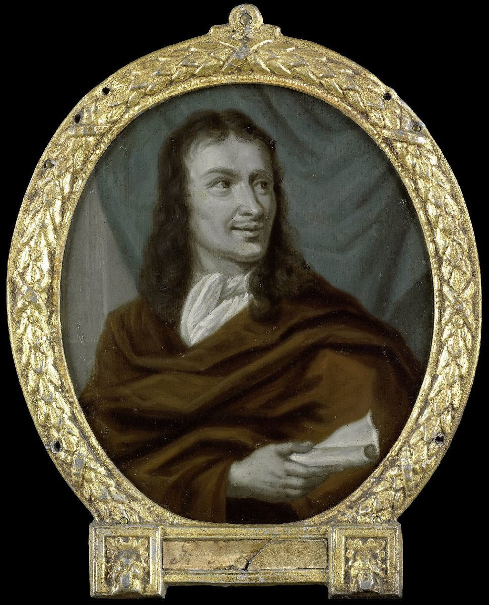 Portrait of Pieter Verhoek, Poet and Marble Painter in Amsterdam