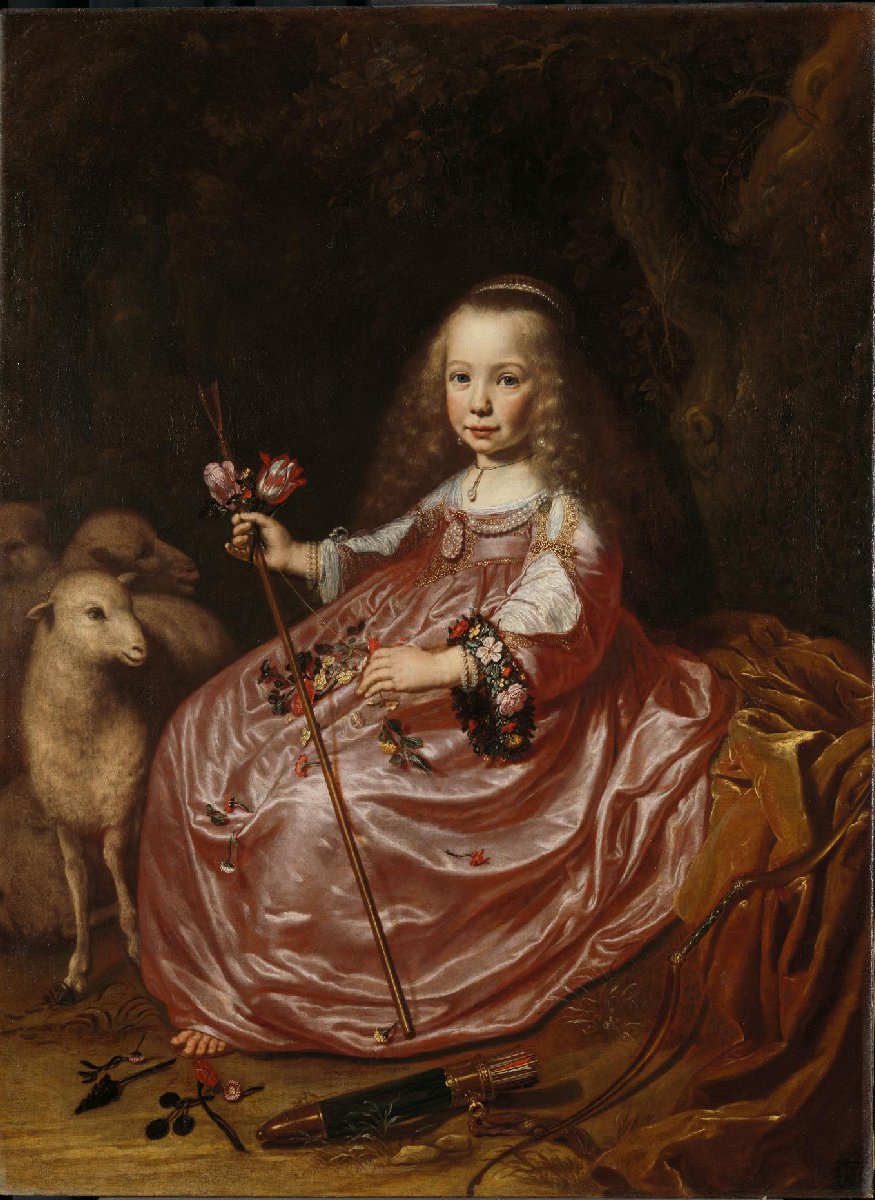 Portret van Clara Alewijn