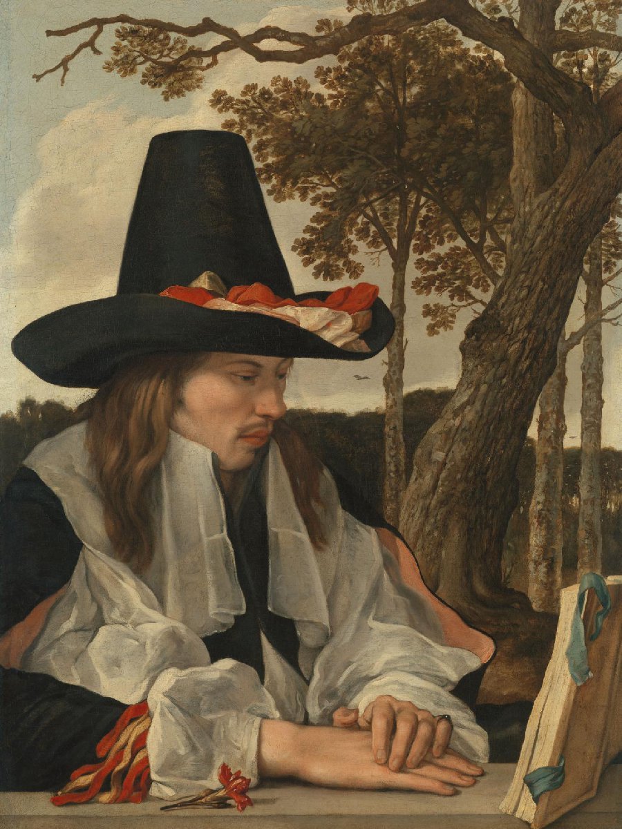 A Man Reading
