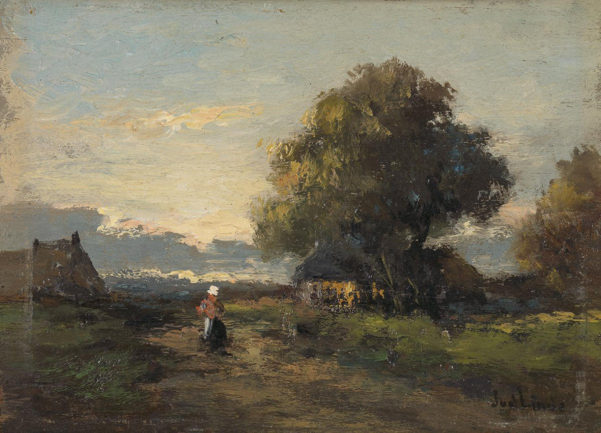 Landscape with Farmhouses