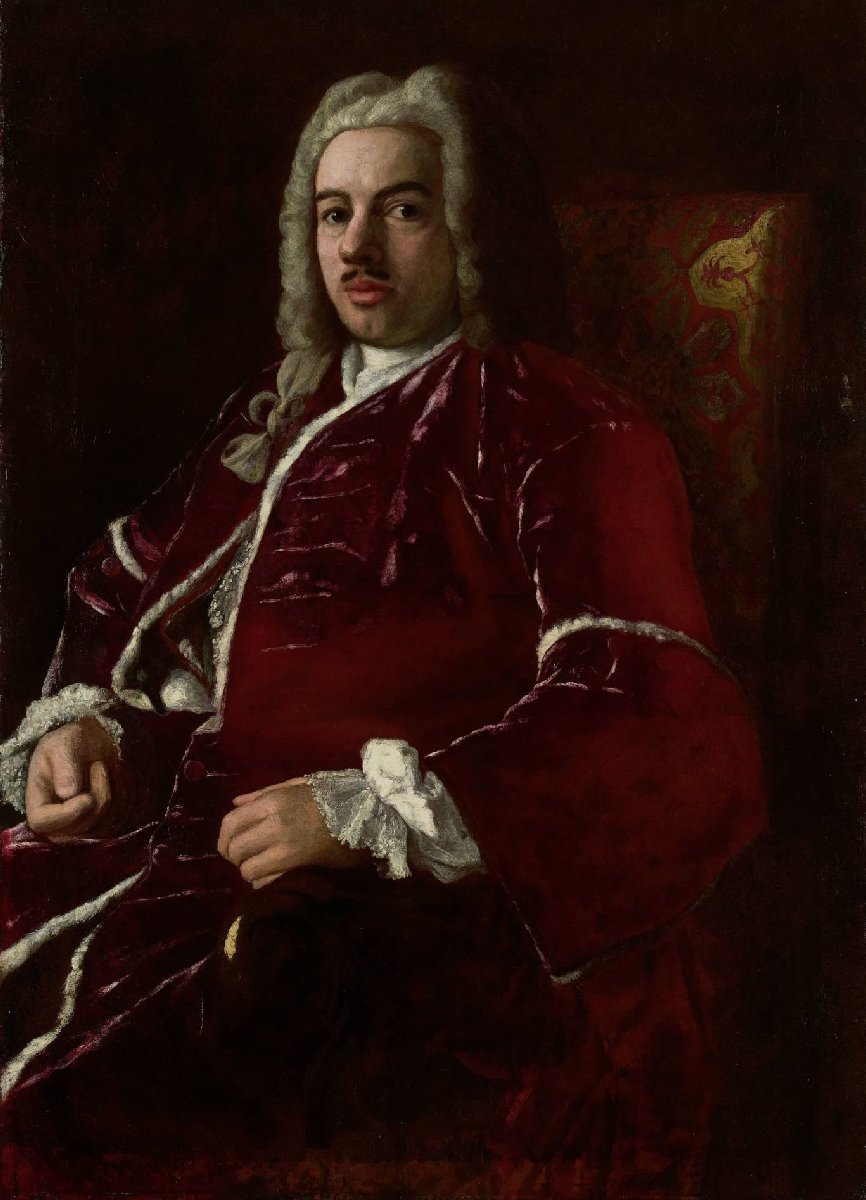 Portrait of Cornelis Calkoen (1696-1764). Ambassador to the Ottoman Empire in Constantinople (Istanbul)
