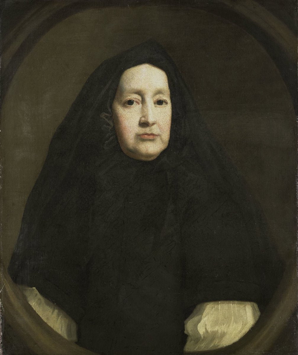 Portrait of Katharine Elliot (died 1688), Dresser of Duchess Anne of York and First Woman of the Bedchamber of Queen Mary of Modena, the first and second Wives of James II of England, respectively