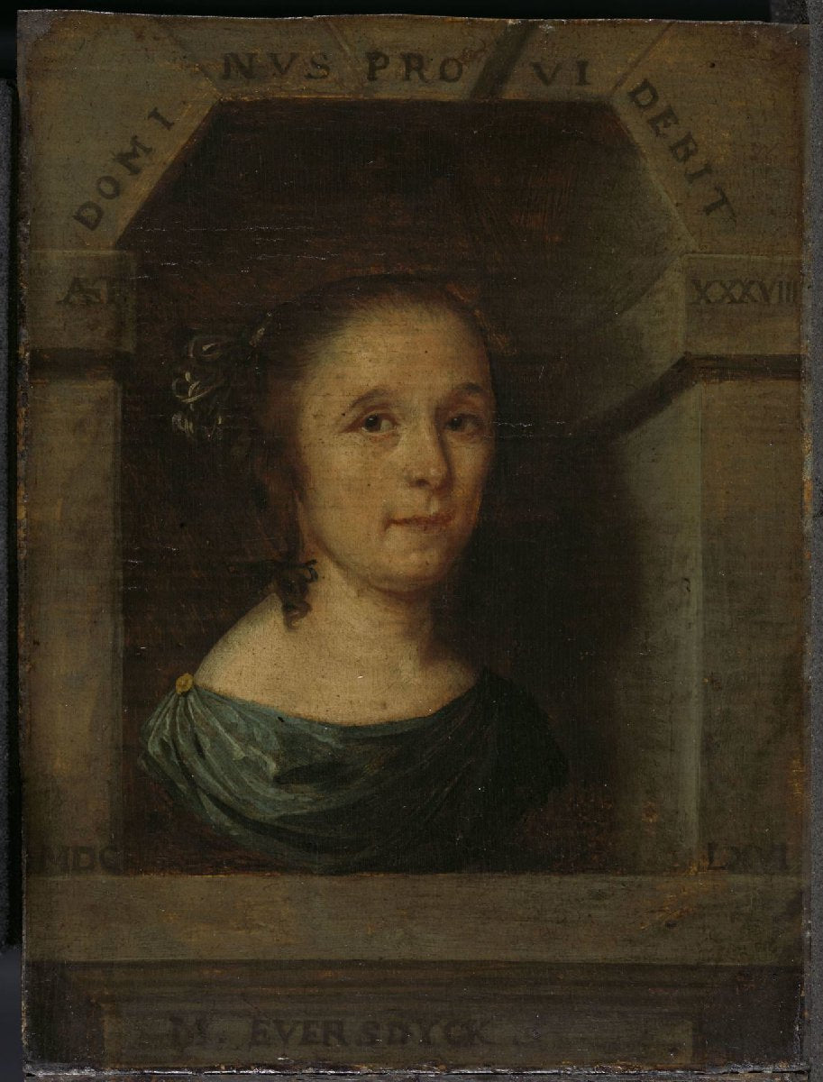 Portrait of Maria Eversdijck (1627/28-1674)
