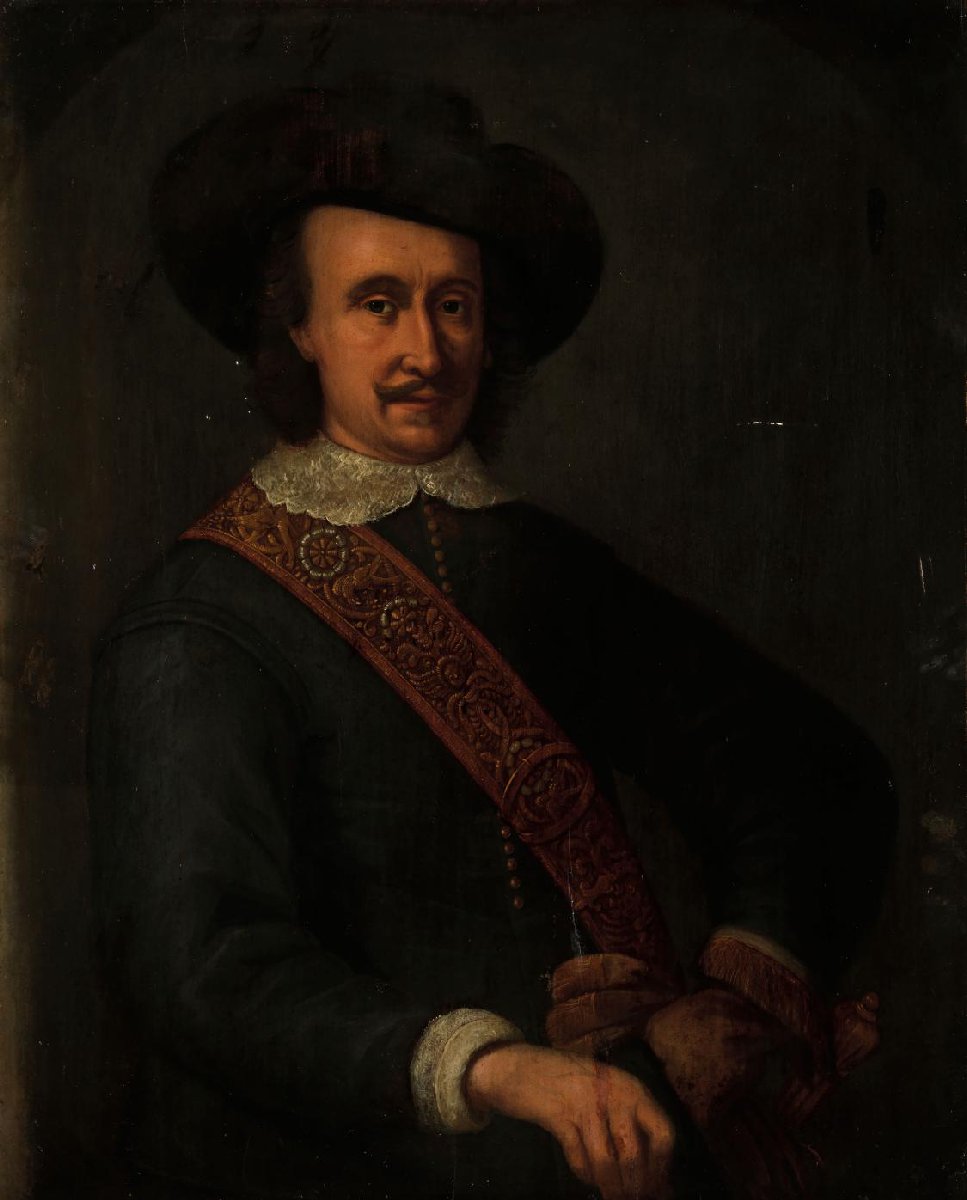 Portrait of Cornelis van der Lijn, Governor-General of the Dutch East Indies