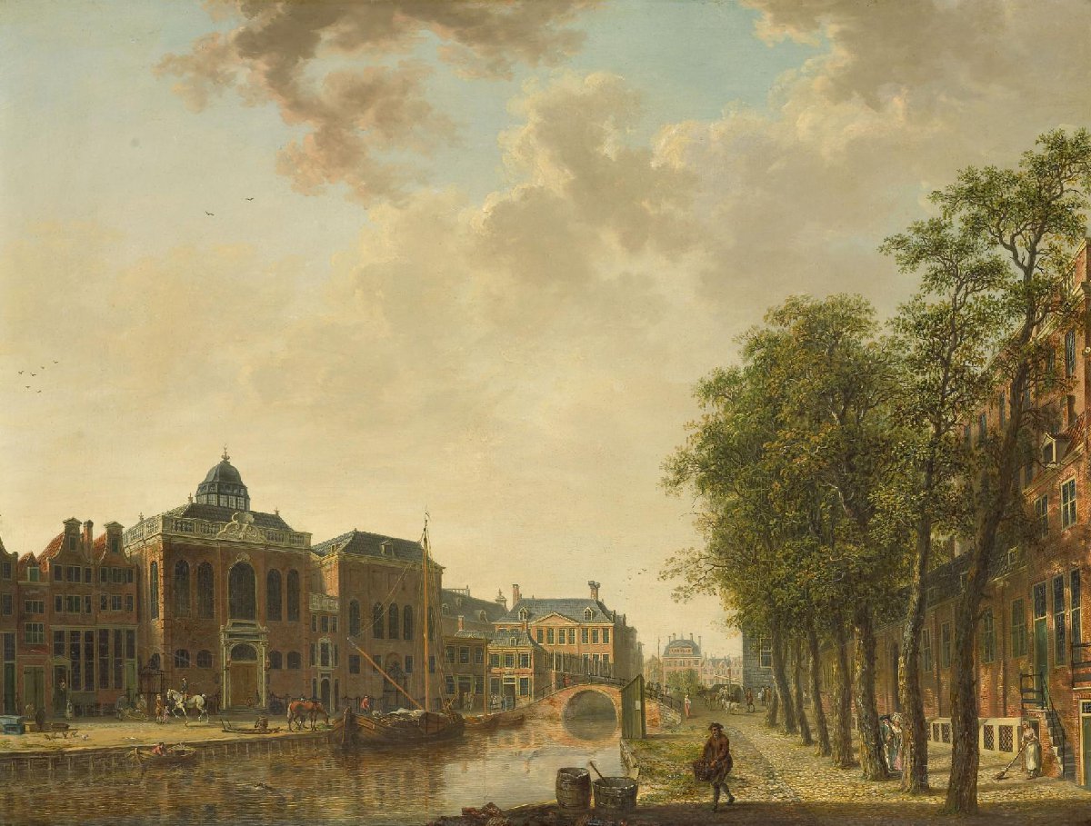 View of the Houtmarkt, Amsterdam