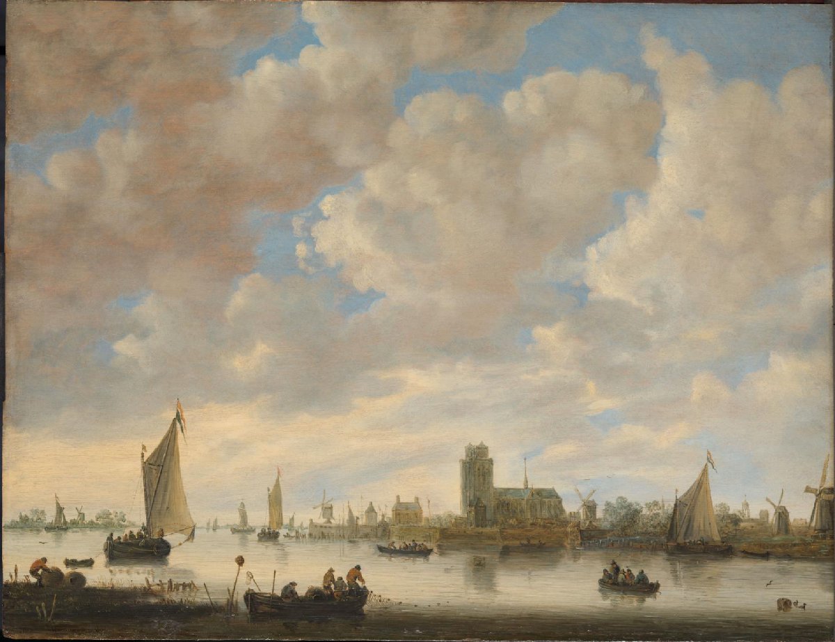 View of the Merwede off Dordrecht