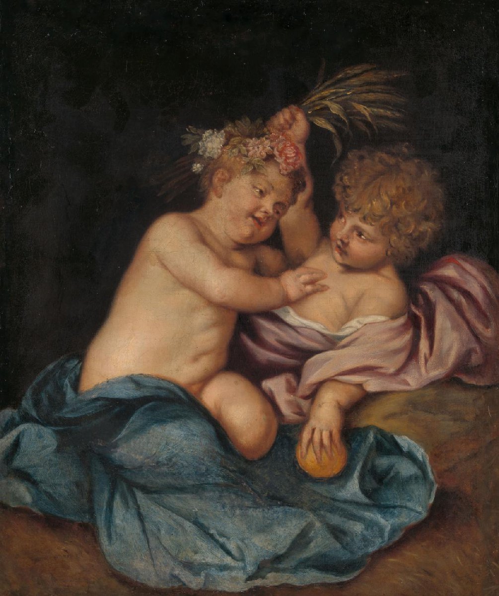 Two Infants, Personifications of Spring and Autumn