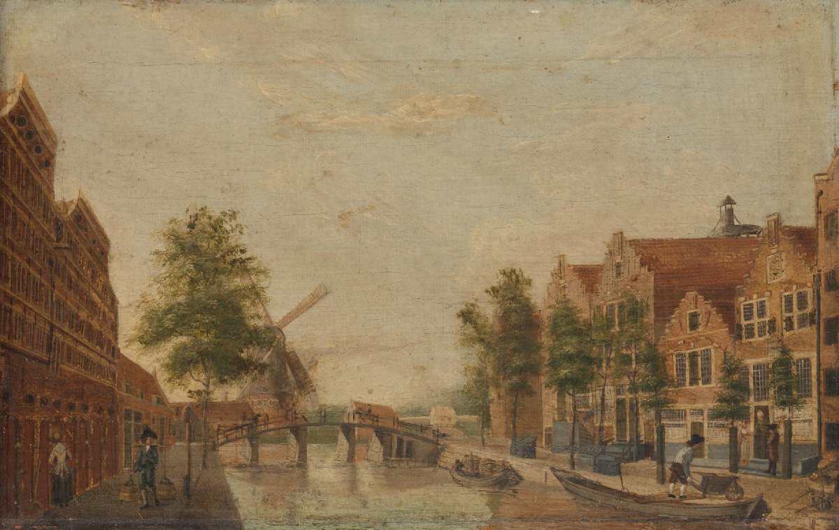The Brouwersgracht in Amsterdam