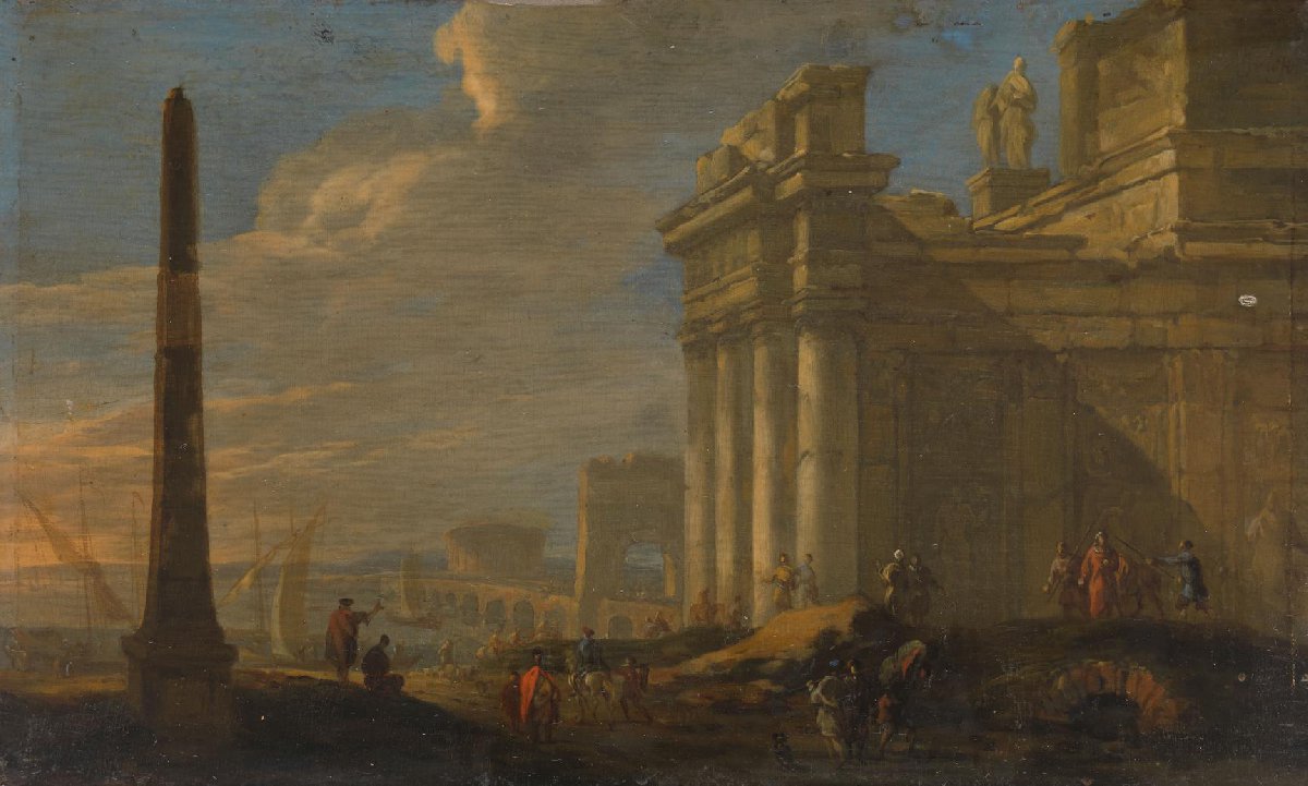 Italian harbor view