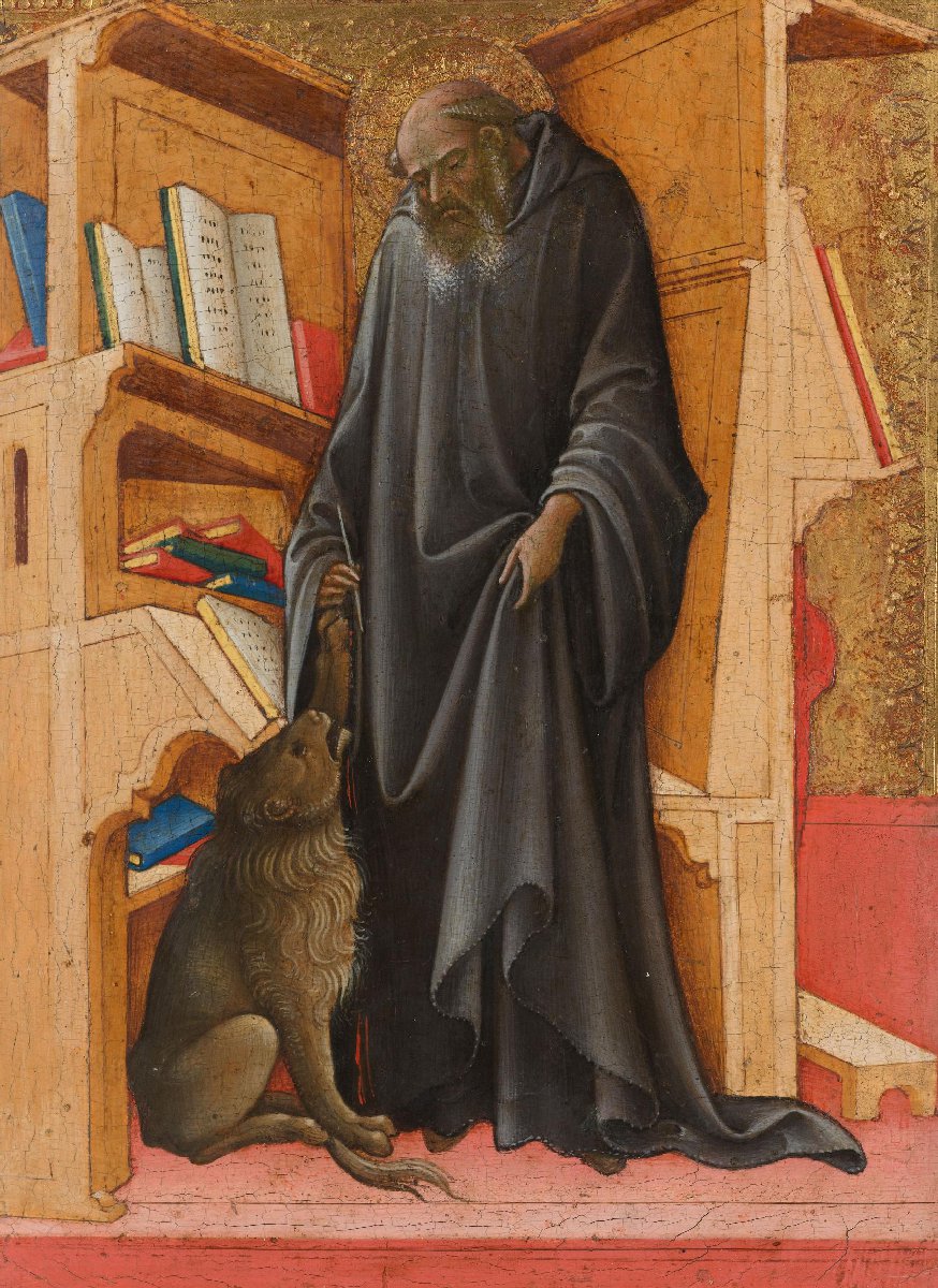 Saint Jerome in his Study