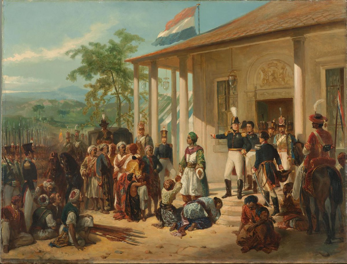 The Arrest of Diponegoro by Lieutenant General De Kock