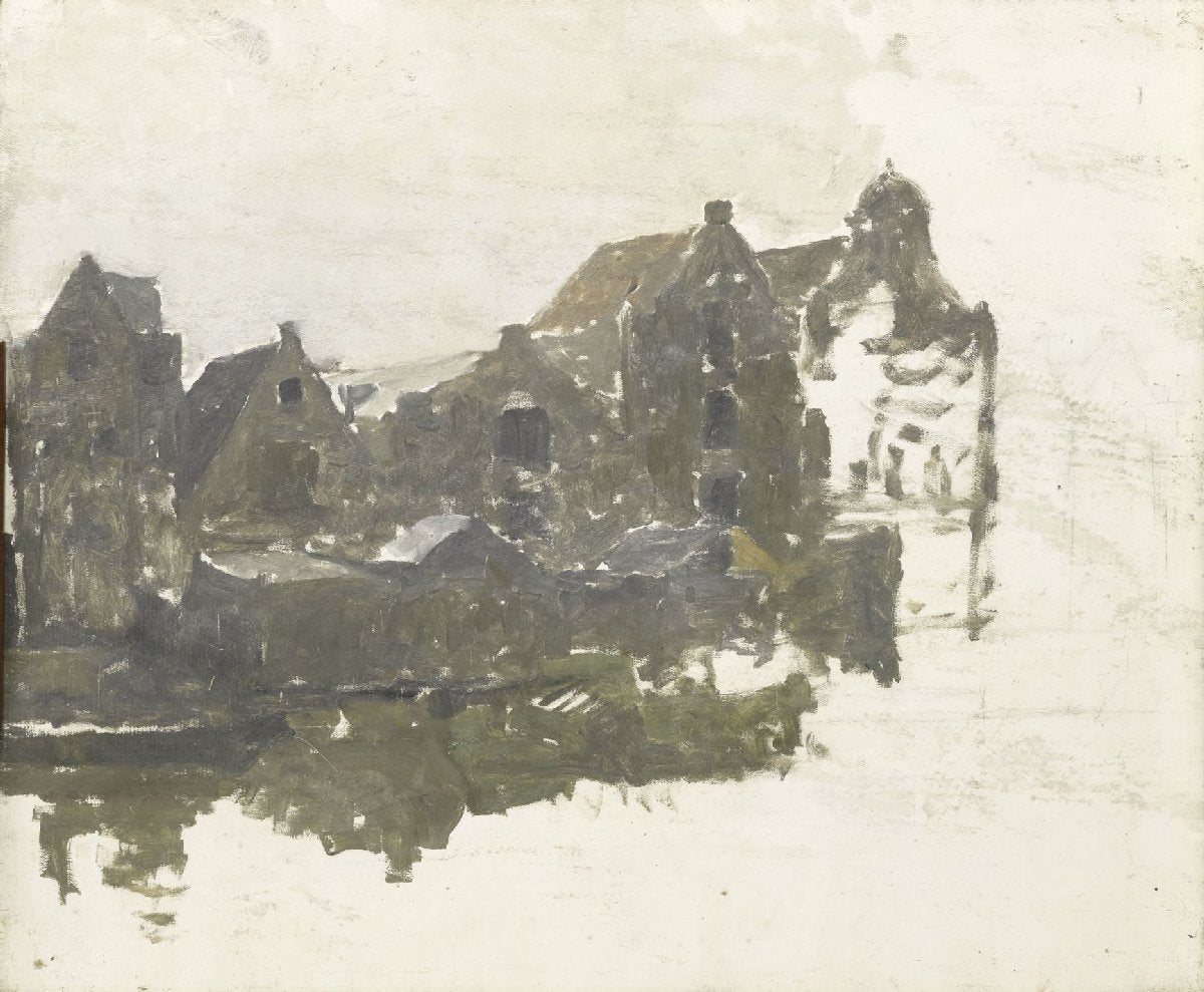 Warehouses on the Teertuinen on the Prinseneiland, Amsterdam
