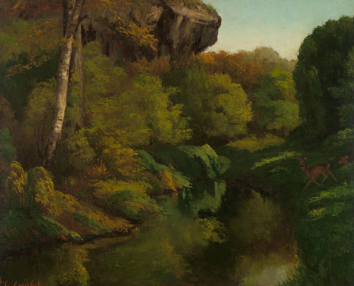 View in the Forest of Fontainebleau