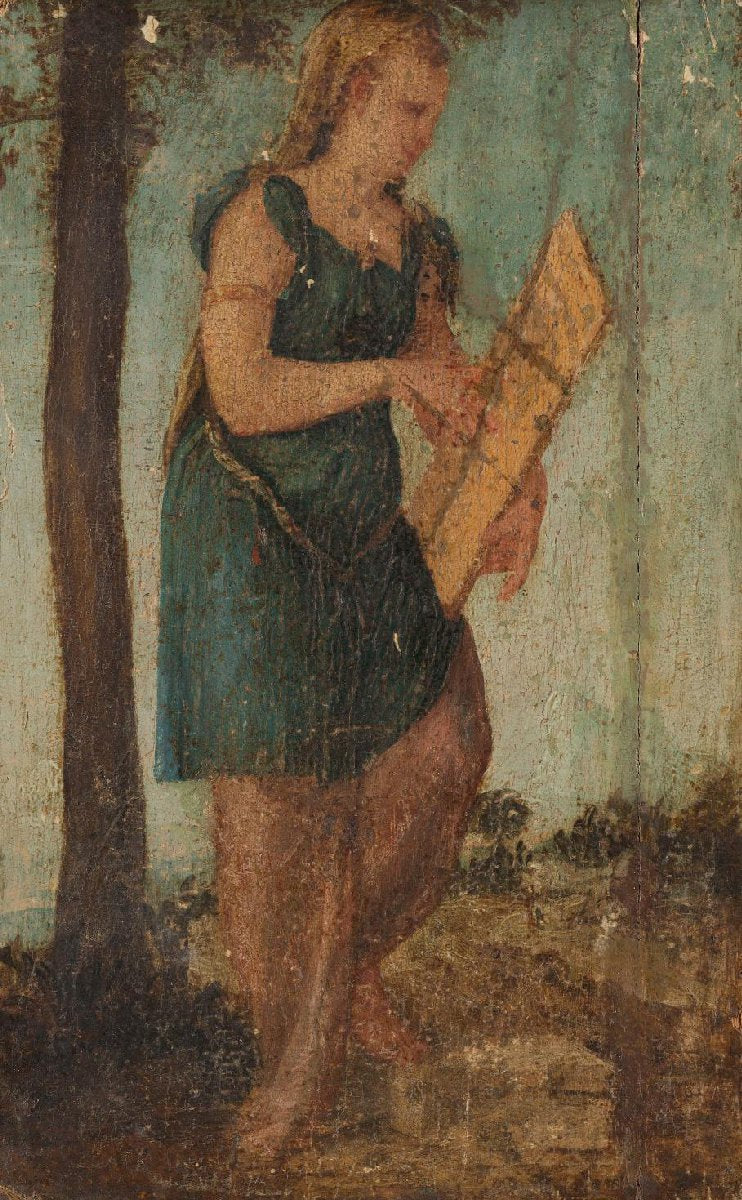 Woman with Shield