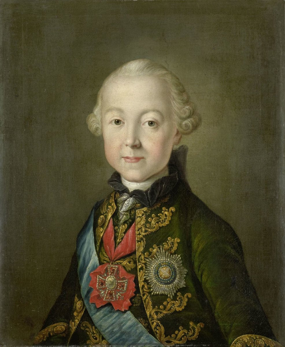 Portrait of Paul I, Emperor of Russia, at a young age