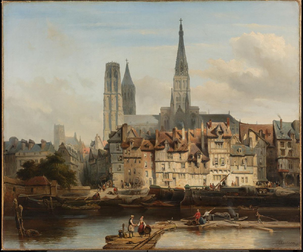 The Quay de Paris in Rouen